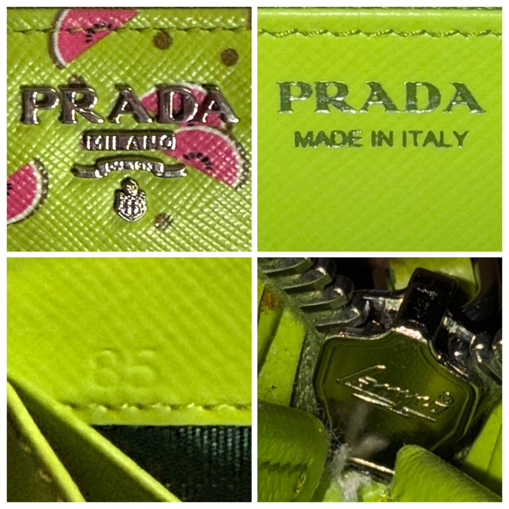 Prada Watermelon Zippy Wallet - Picture 11 of 15